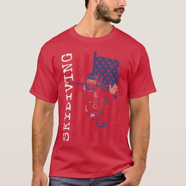 Camiseta Parapente Parasailing Ala Delta Deporte Aéreo frie (Anverso)