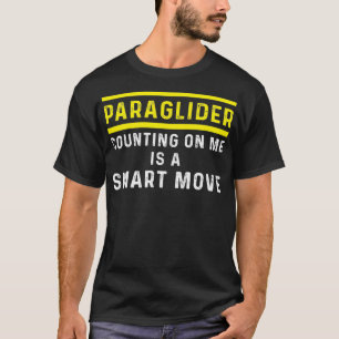 Camiseta Parapente Recuento Divertido Parapente Paramotor