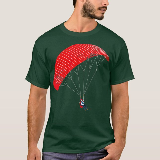 Camiseta Parapente volador Parapente (Anverso)