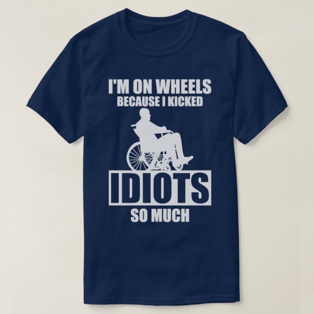 Camiseta Paraplejía de Handicap parapléjica (Diseño del anverso)