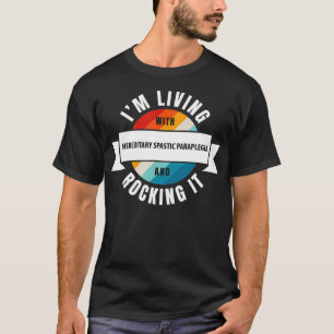 Camiseta Paraplejía Espática Hereditaria Sensibilización Vi