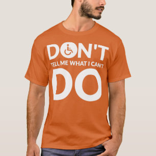 Camiseta Paraplejia parapléjica divertida en silla de rueda