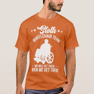 Camiseta Paraplejia parapléjica divertida en silla de rueda