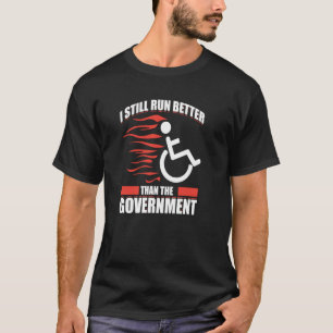 Camiseta Parapléjico Para Personas Discapacitadas En silla 