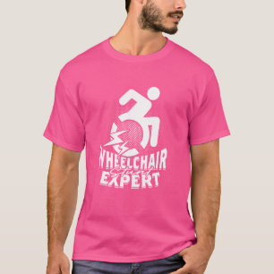 Camiseta Parapléjico silla de ruedas Handicap Stunt Ex