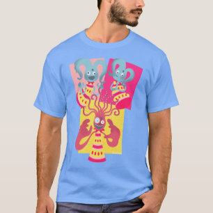 Camiseta Parappa the Rapper Peluquero PulpoTakoyama chico