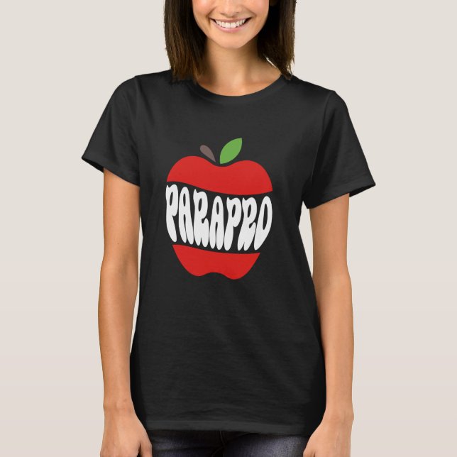 Camiseta Parapro Ed Tech Paraeducator Support Para Paraprof (Anverso)