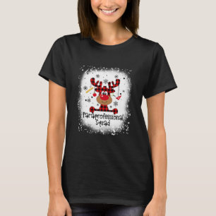 Camiseta Paraprofesional blanqueado Círculo Ridículo Gracio