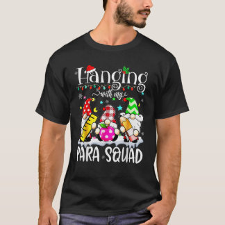 Camiseta Paraprofesional Equipo Para Gnomo Colgante Navidad