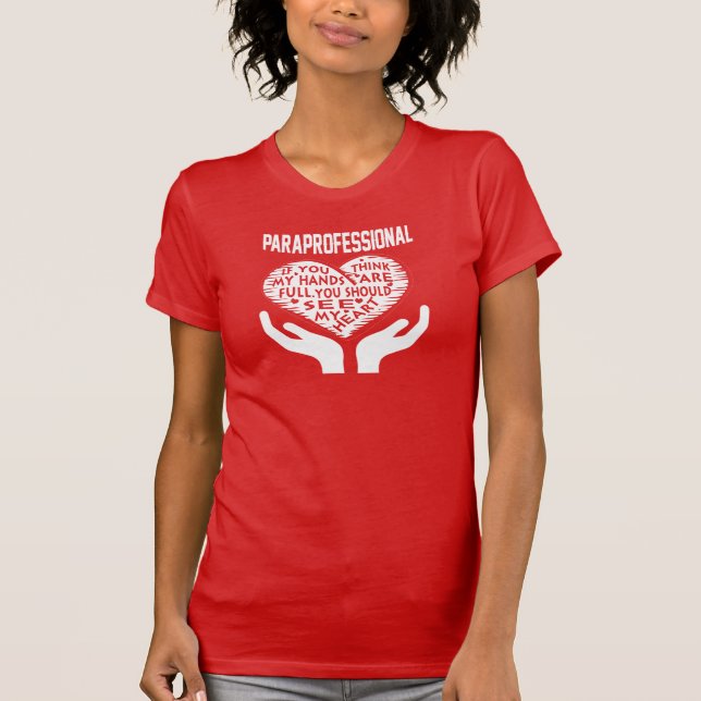 Camiseta Paraprofessional (Anverso)