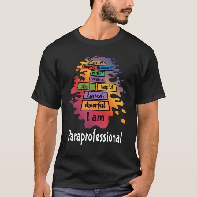 Camiseta Paraprofessional Paraeducator Teacher Assistant Ai (Anverso)