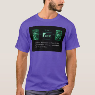 Camiseta Parar de serpiente usando cajas de cartón