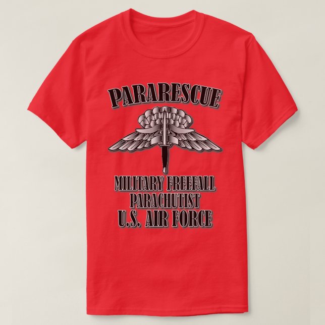 Camiseta Pararescue (Diseño del anverso)