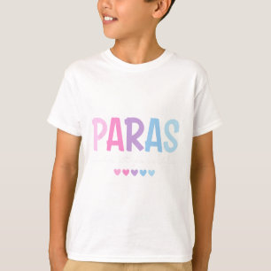 Camiseta Paras Hacen Posible Corazón Para Paraprofesional