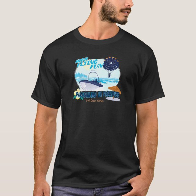 Camiseta Parasailing High Flying Fun (Anverso)