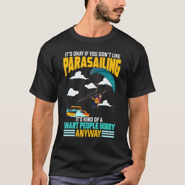 Camiseta Parasailing Parasailer (Anverso)