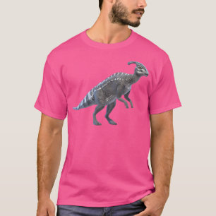 Camiseta Parasaurolophus Realista Para Los Amantes De Los D