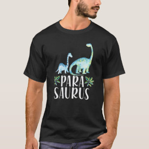 Camiseta Parasaurus Profesor Auxiliar Divertido Dinosaurio