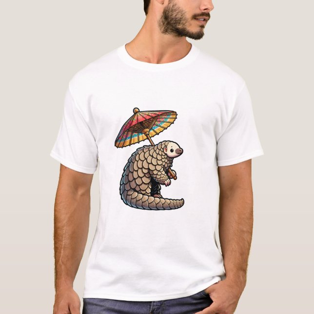 Camiseta Parasol Pangolin (Anverso)