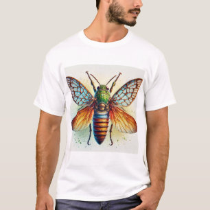 Camiseta Parastesilea dorsal view 230824IREF251 - Watercolo