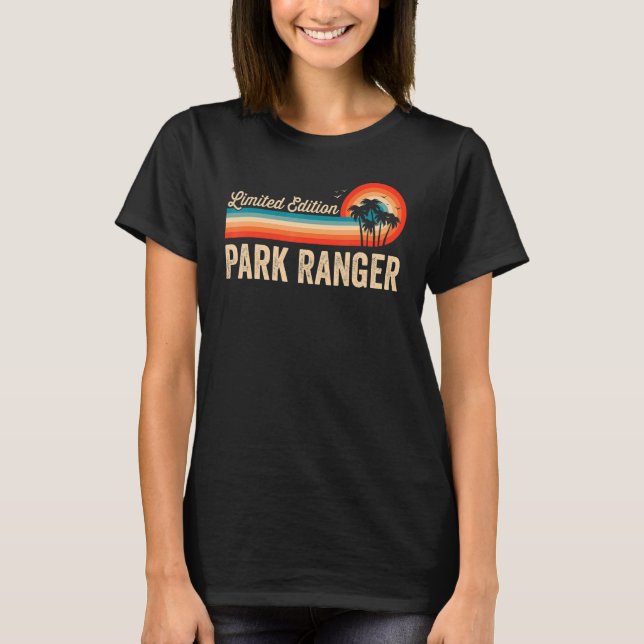 Camiseta Parc Ranger Birthday Retro Vintage Men Dad (Anverso)