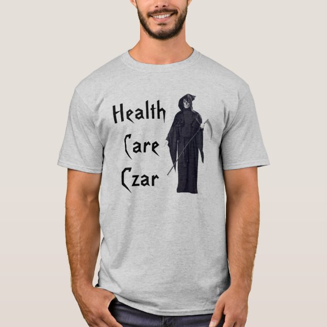 Camiseta Parca del zar de la atención sanitaria divertido (Anverso)