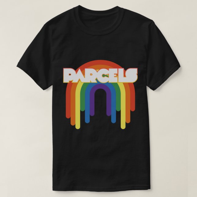 Camiseta Parcels rainbow theme Classic T-Shirt (Diseño del anverso)