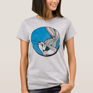 Camiseta Parche azul retro BUGS BUNNY™