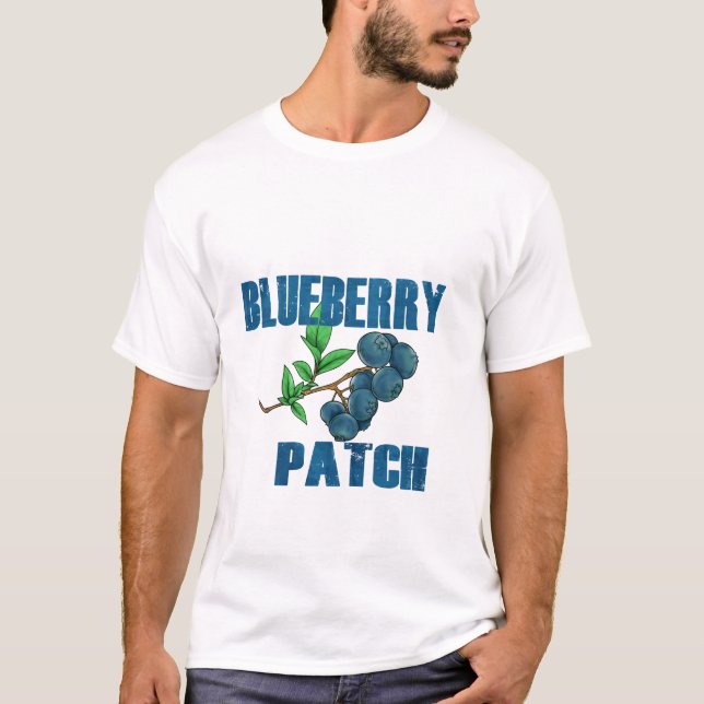 CAMISETA PARCHE BLUEBERRY (Anverso)