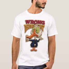 Camiseta Parche Bordado Regalo Pájaro Divertido Departament
