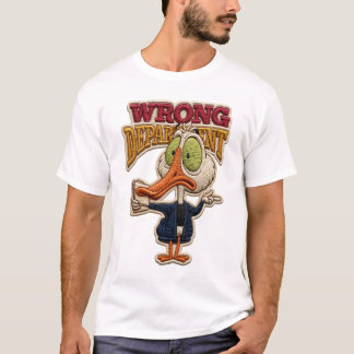 Camiseta Parche Bordado Regalo Pájaro Divertido Departament