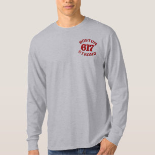 Camiseta Parche BOSTON 617 SÓLIDO 3D