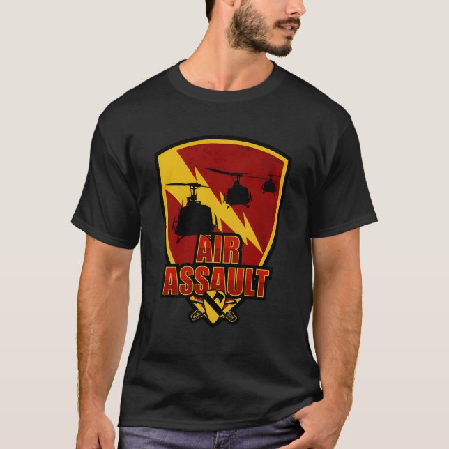 Camiseta Parche de ataque aéreo (Anverso)