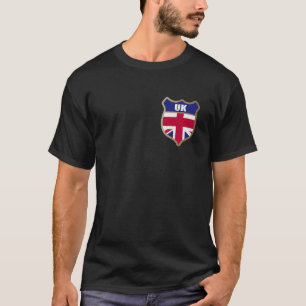 Camiseta Parche De Bandera Del Reino Unido Para Personas In