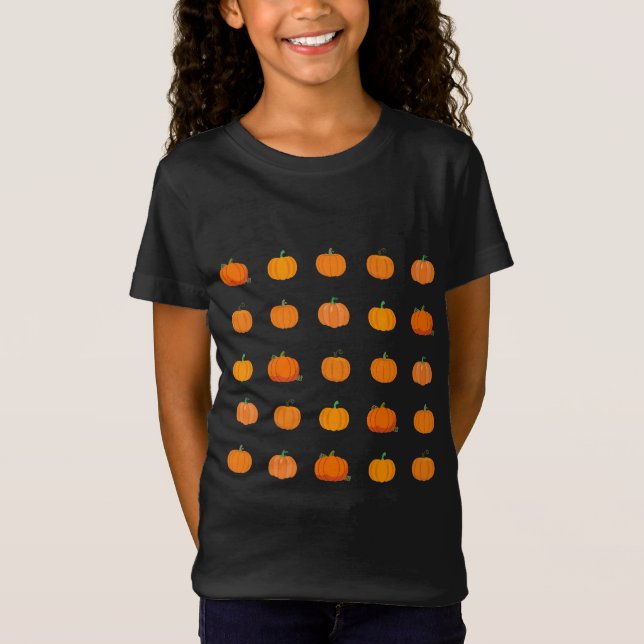 Camiseta Parche de calabaza (Anverso)