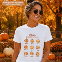 Parche de Calabaza de Mamá Nombres de Niños Person