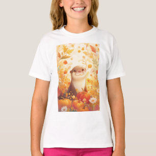Camiseta Parche de Calabazas de Nutria