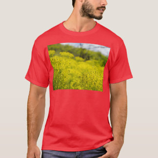 Camiseta Parche de flores amarillas