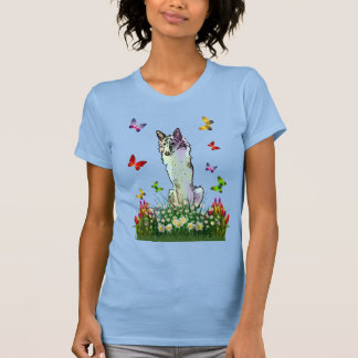 Camiseta Parche de flores de Silken Windhound