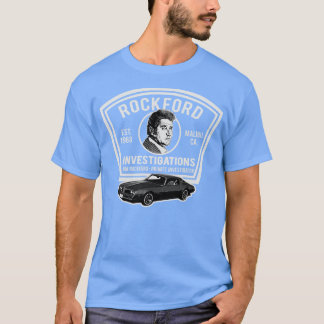Camiseta Parche de Jim Rockford Private Investigator