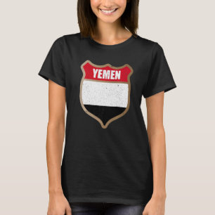 Camiseta Parche De La Bandera De Yemen Para Los Yemeníes Y 