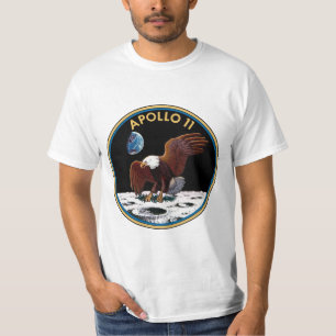 Camiseta Parche de Misión Apollo 11