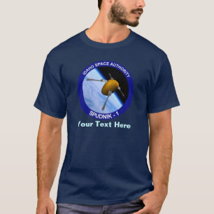 Camiseta Parche de misión de satélite Idaho Spudnik