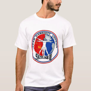 CAMISETA PARCHE DE MISIÓN DE SKYLAB 2