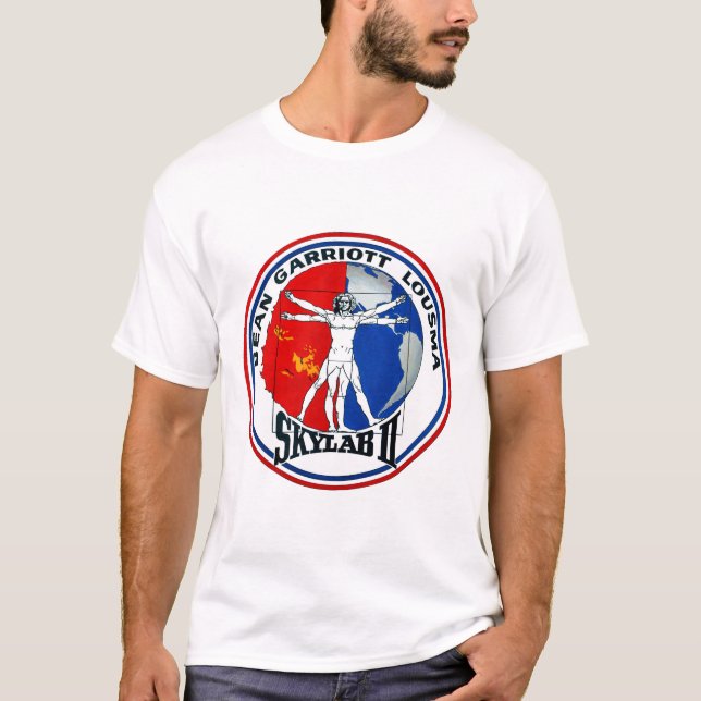 CAMISETA PARCHE DE MISIÓN DE SKYLAB 2 (Anverso)