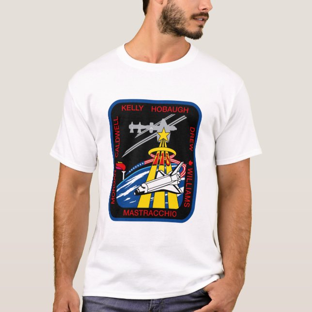 Camiseta Parche de misión STS-118 (Anverso)