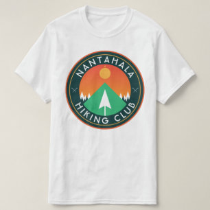 Camiseta Parche de montaña T-Shirt del club de senderismo d