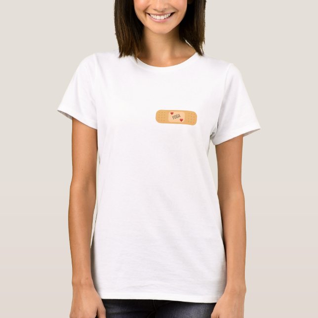 Camiseta Parche de venda de yoga (Anverso)