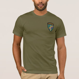 Camiseta parche de Vets de Asuntos Civiles de la Oficina Es