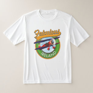 Camiseta parche de viaje fabuloso Irlanda.